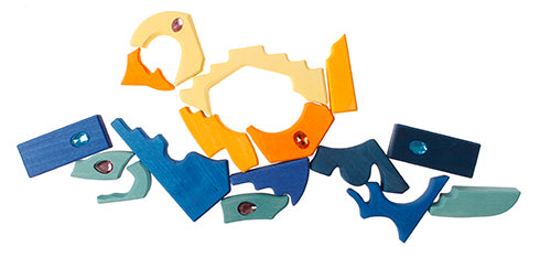 Puzzle et construction Moyen-Orient avec Pierres brillantes