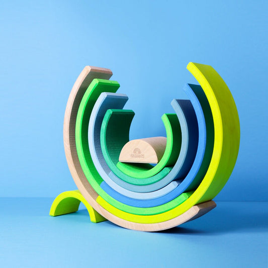 GRIMM's NEON Arc-en-ciel Vert Néon - 10 pièces
