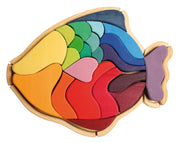 Puzzle en bois Poisson GRIMMS