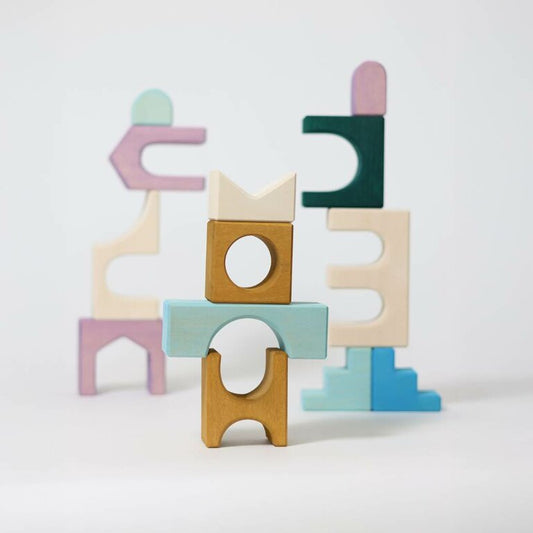 Grimms Tiny Art Collection Set de Construction Floors