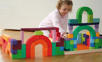 Gros blocs de constructions Architecture Romane 62 pièces GRIMM's