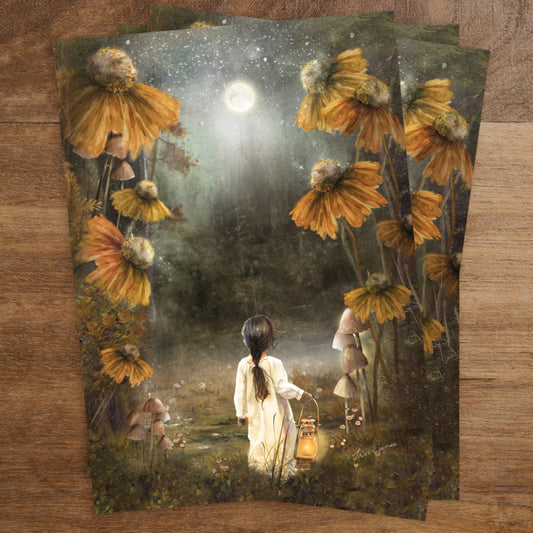 Carte Postale Lumière guidante - Guiding Light