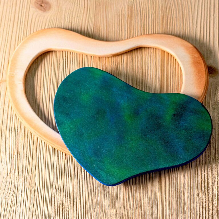 BumbuToys Lac en forme de coeur en bois