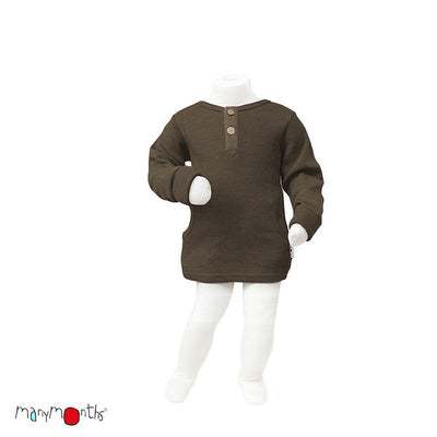 MANYMONTHS Henley T-shirt manches longues - Coloris 2023