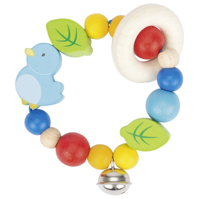 Anneau élastique en bois Soft Colors Oiseau HEIMESS