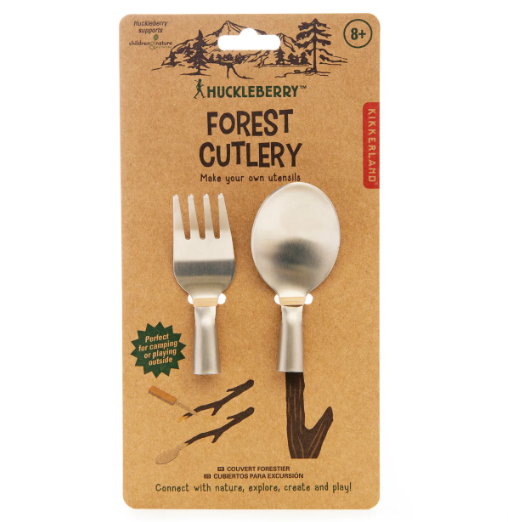 Huckleberry - Kikkerland Embouts de couverts pour petits aventuriers