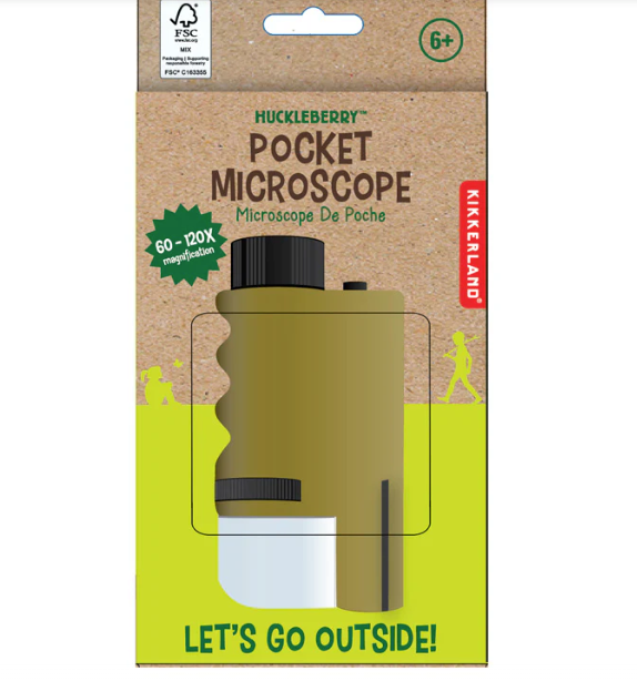 Huckleberry - Kikkerland Microscope de poche
