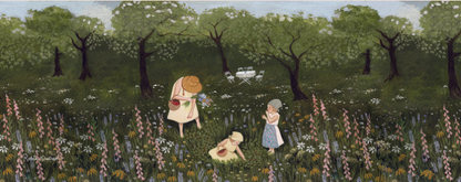 Image Light Wish - Picking Strawberries - Illustration Robin Pieterse