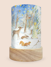 Image Light Wish - Winter Forest Light - Illustratrice Eentje Van Margo