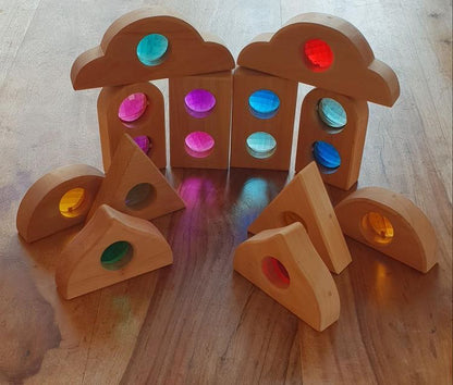Fenêtres de contes de fée Nature - 12 pièces BAUSPIEL