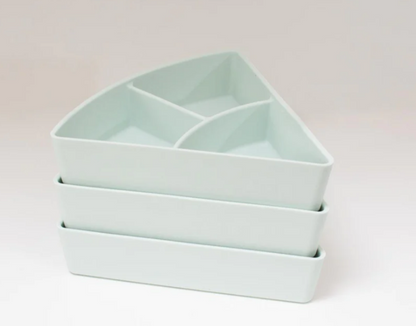 Inserts de rangement Lot de 3 Vert pour Plateau de jeux sensoriels PlayTRAY