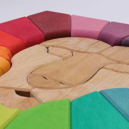 Grand puzzle et jeu de construction Lion Grimm's