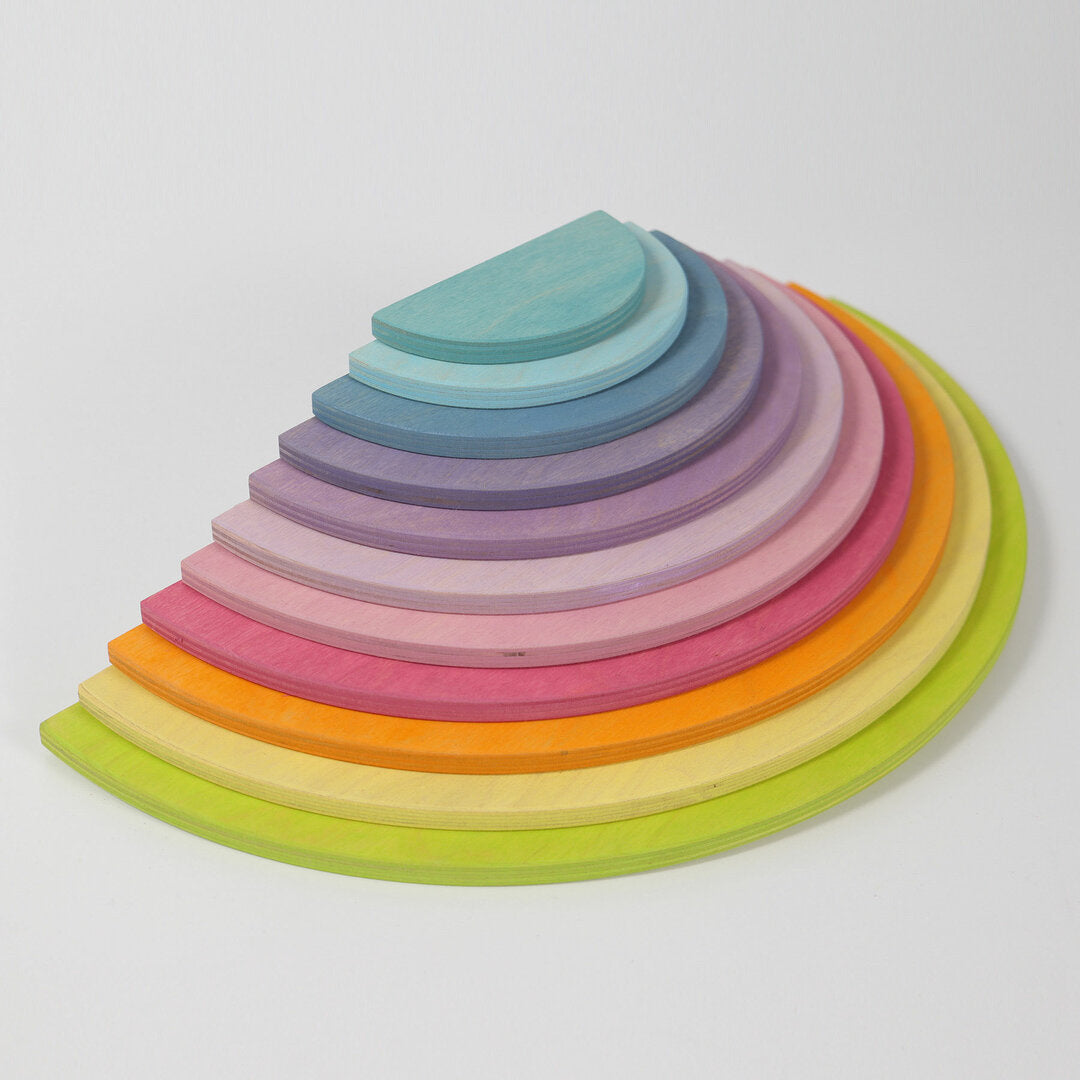 Demi-cercles Pastel Grimm's - 11 pièces