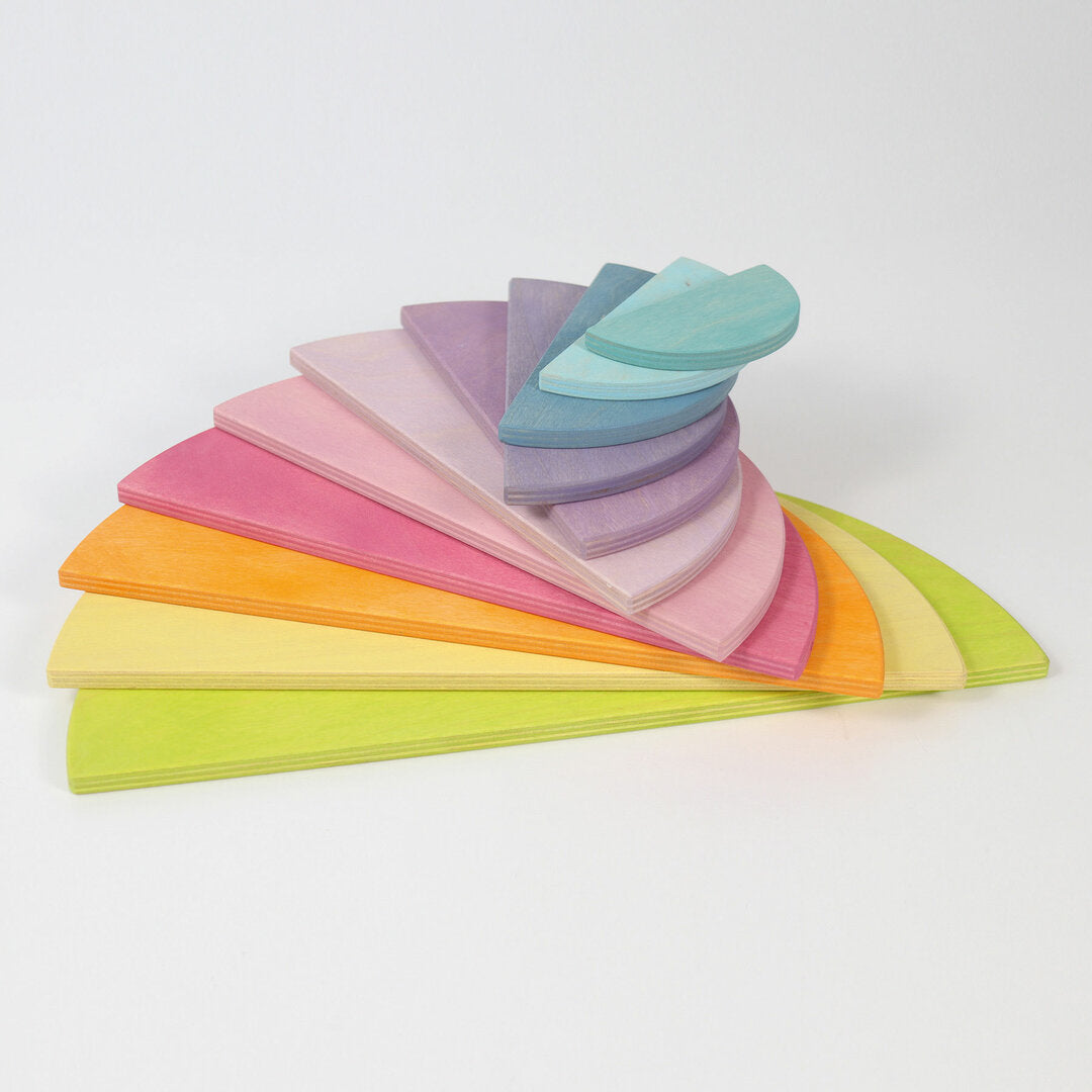 Demi-cercles Pastel Grimm's - 11 pièces