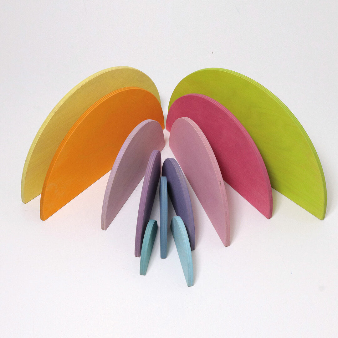 Demi-cercles Pastel Grimm's - 11 pièces