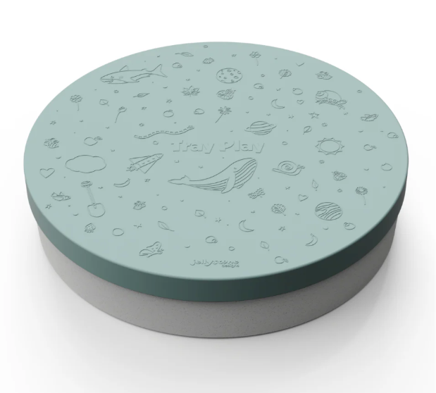 Jellystone Tray Play Plateau de jeu sensoriel - Vert clair