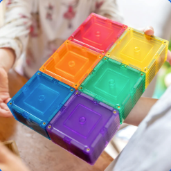 Jeu magnétique Learn & Grow - Lot de 36 carrés