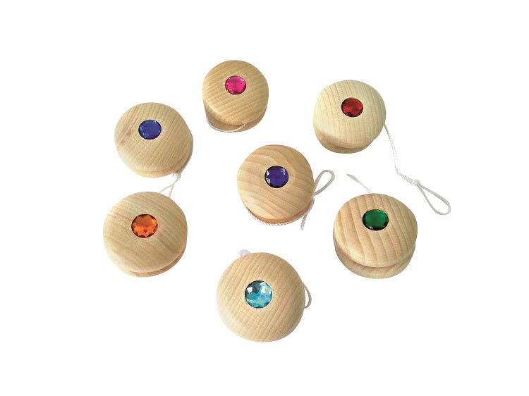 Yo-yo en bois Bauspiel