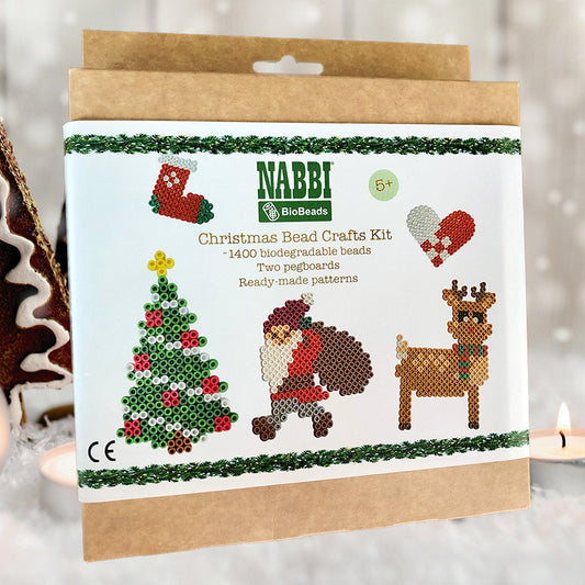 NABBI Kit de Perles à Repasser Père Noël