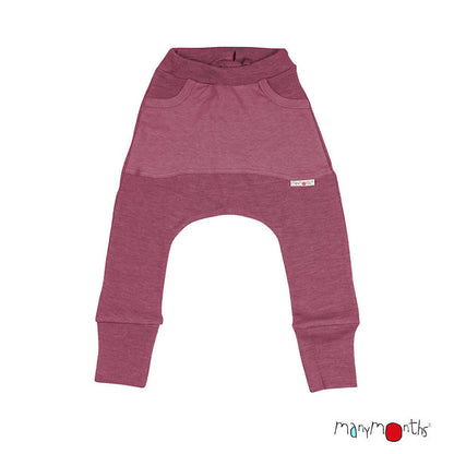 MANYMONTHS Kangaroo pants en laine - Coloris 2023