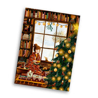 Carte postale Between Books - Illustratrice E. Bennink