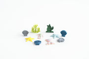 Kiddi Magic Mini's Loose parts jeu sensoriel L'Océan -Lot de 10