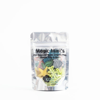 Kiddi Magic Mini's Loose parts jeu sensoriel L'Océan -Lot de 10