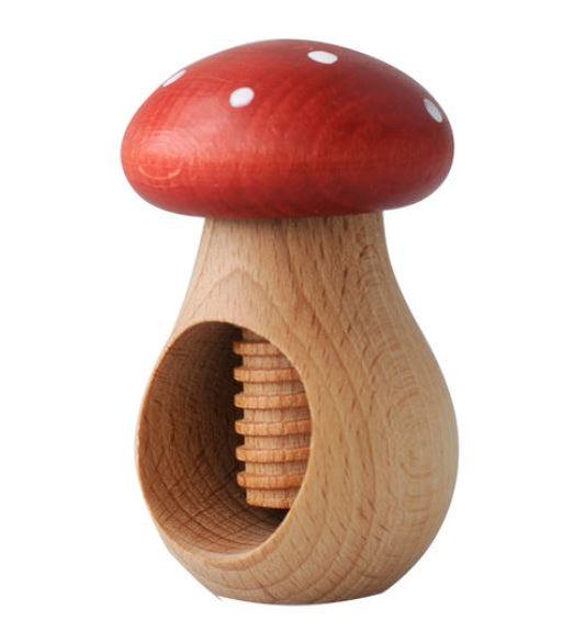 Kids at Work - Corvus Set de bricolage Champignon casse-noix rouge