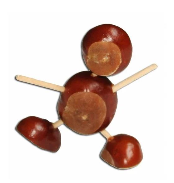 Kids at Work - Corvus Set de bricolage Champignon casse-noix Marron