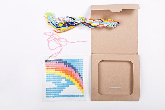 Kit de broderie Arc-en-ciel Sozo