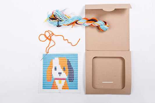 Kit de broderie Chiot Sozo