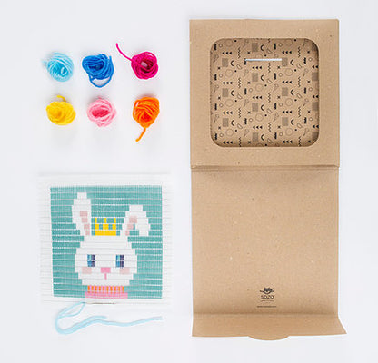 Kit de broderie Lapin Sozo