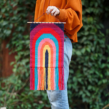 Kit de tapisserie à broder Arc-en-ciel Sozo