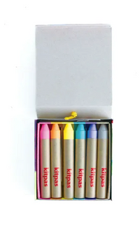 KitPas by Artist Crayons de cire Multisurfaces et vitres Couleurs pastel - Lot de 6