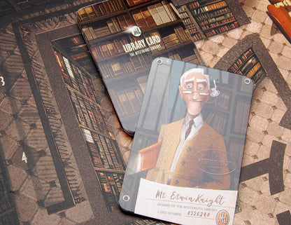 La librairie mysterieux - The mysterious library Jeu de société Marbushka
