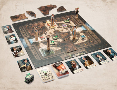 La librairie mysterieux - The mysterious library Jeu de société Marbushka
