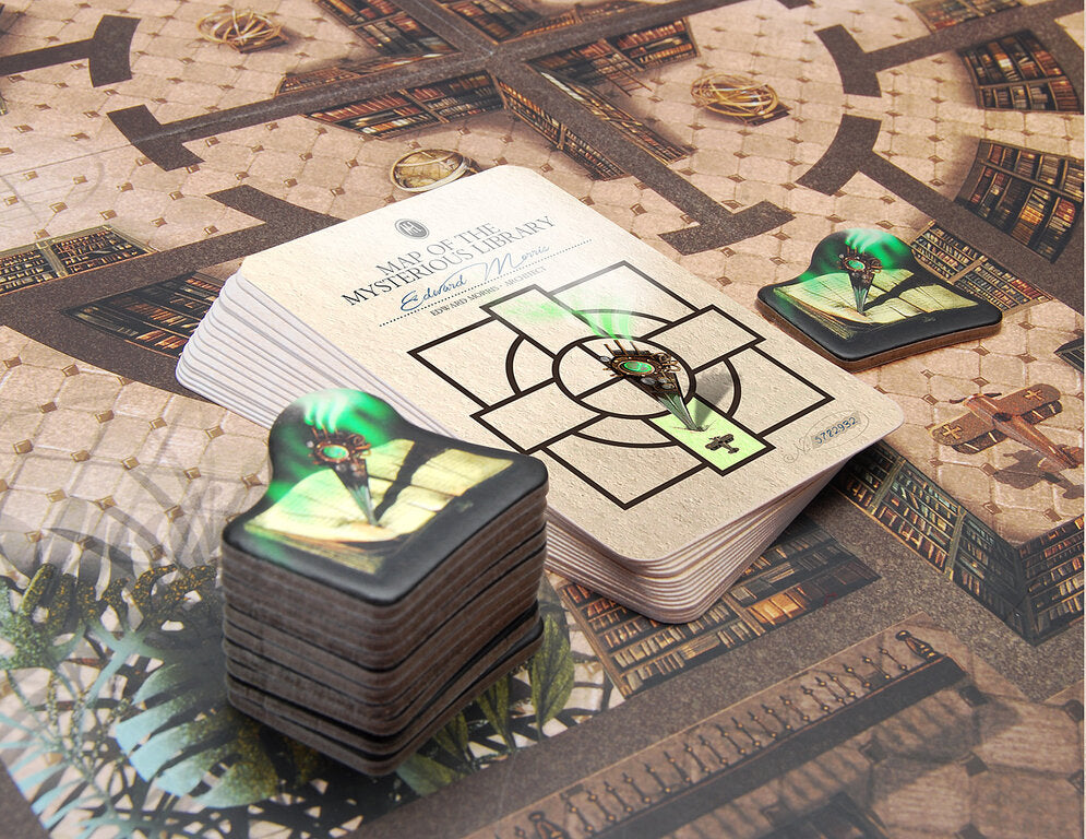 La librairie mysterieux - The mysterious library Jeu de société Marbushka