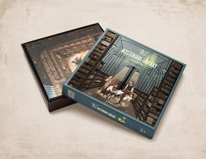 La librairie mysterieux - The mysterious library Jeu de société Marbushka