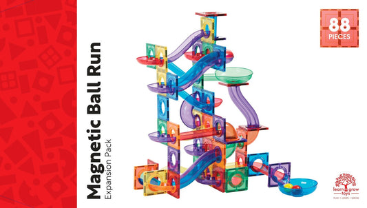 Circuit à billes Jeu magnétique Learn & Grow Toys - 88 pièces