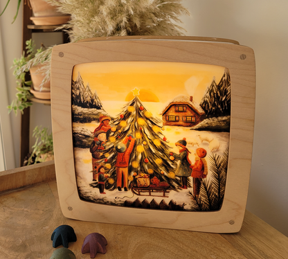 Lampe au fil des saisons - Luminae - Het Houtlokael
