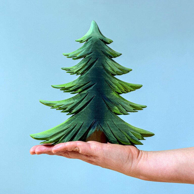 BumbuToys Grand Sapin en bois