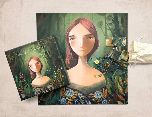 Le collier perdu - The lost necklace Jeu cooperatif Marbushka
