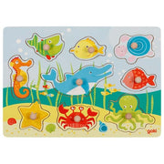 Le monde sous-marin II Puzzle en bois Goki