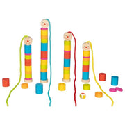 Les petites chenilles jeu de laçage Goki
