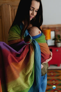 Little Frog RingSling Dark Rainbow Aura