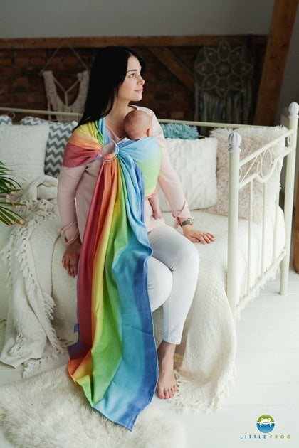 Little Frog RingSling Rainbow Aura