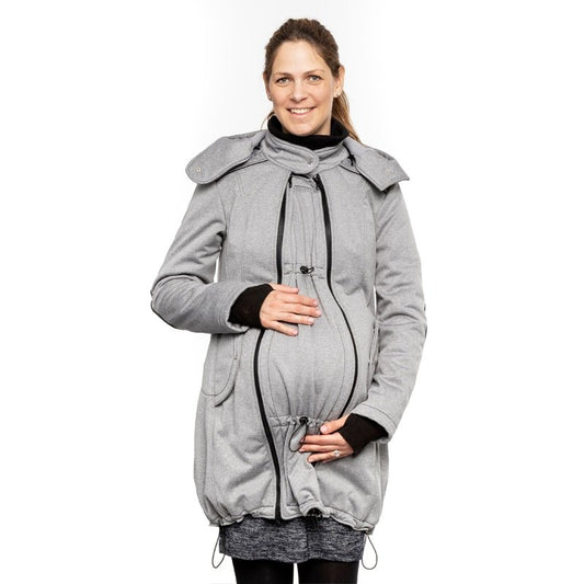 Liliputi Mamacoat manteau de portage et grossesse 4 en 1 Shark