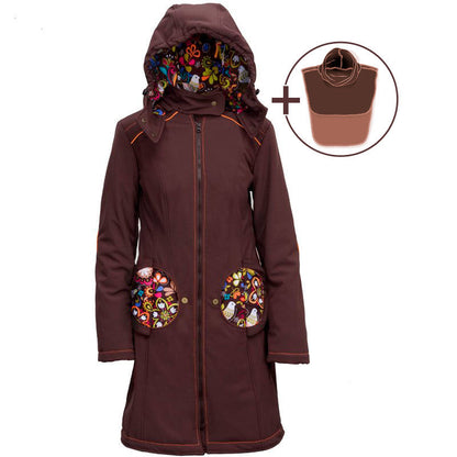 Liliputi Mamacoat manteau de portage et grossesse 4 en 1 Folk Tale