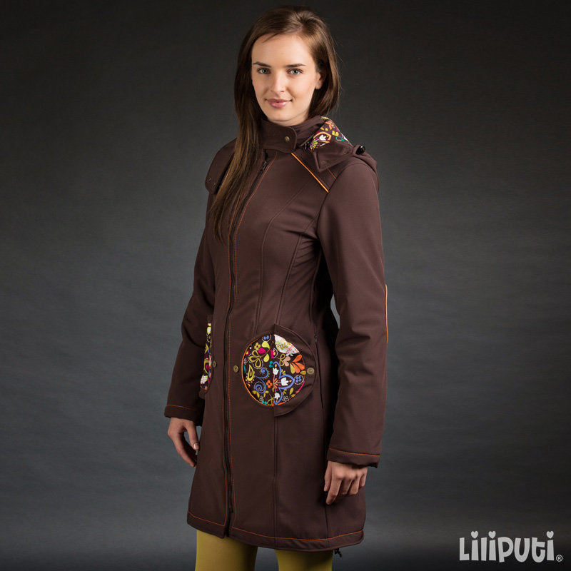 Liliputi Mamacoat manteau de portage et grossesse 4 en 1 Folk Tale