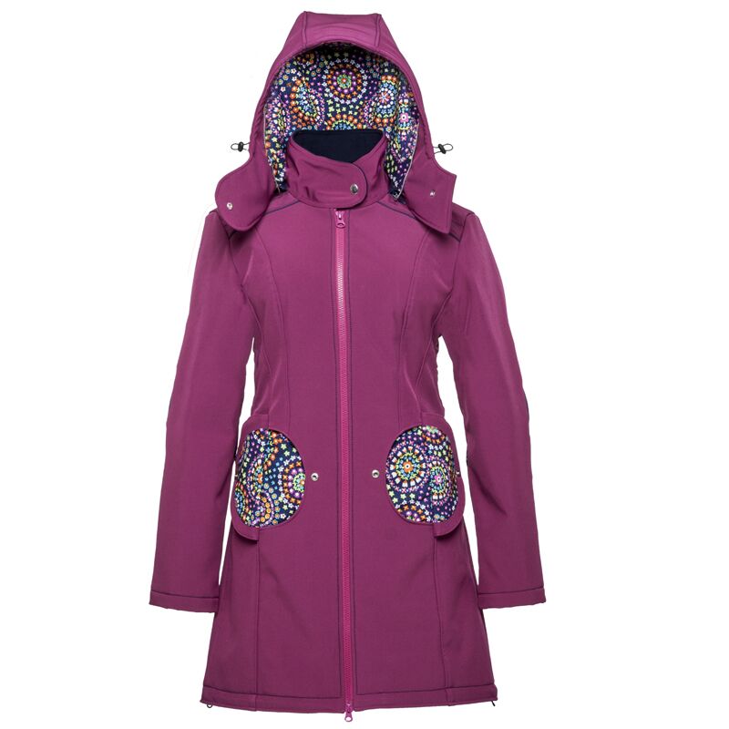 Liliputi Mamacoat manteau de portage et grossesse 4en1 Mandala Bloom